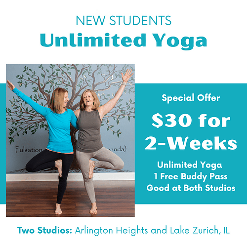 New Student 2-week unlimited yoga offer